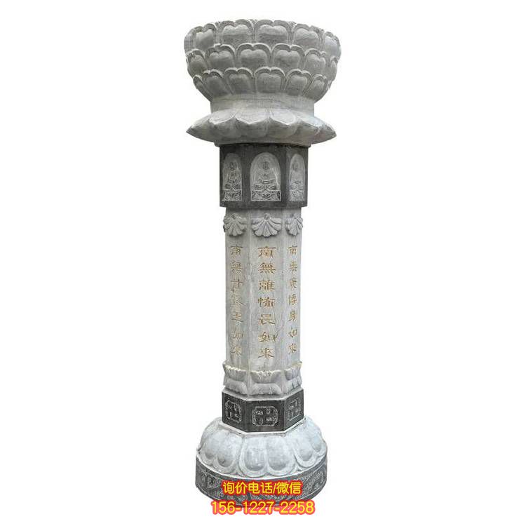 花崗巖大理石雕塑，為寺院帶來美麗動人