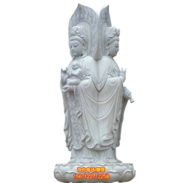 傳承經(jīng)典，精美石雕觀音雕塑