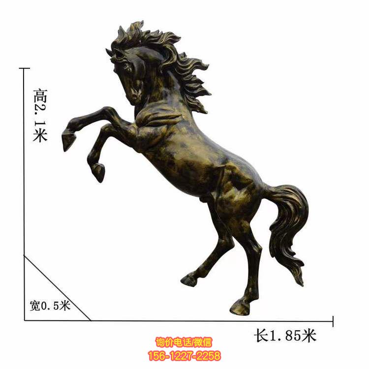 玻璃鋼歐式馬車動(dòng)物雕塑，美化景觀廣場(chǎng)