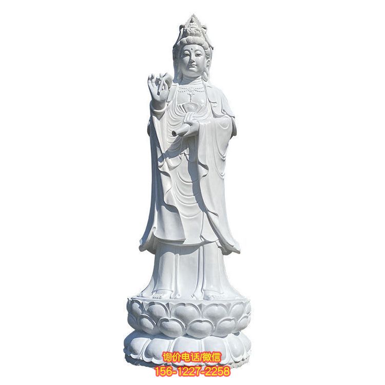 石材觀音雕塑，為景區(qū)增添獨特魅力
