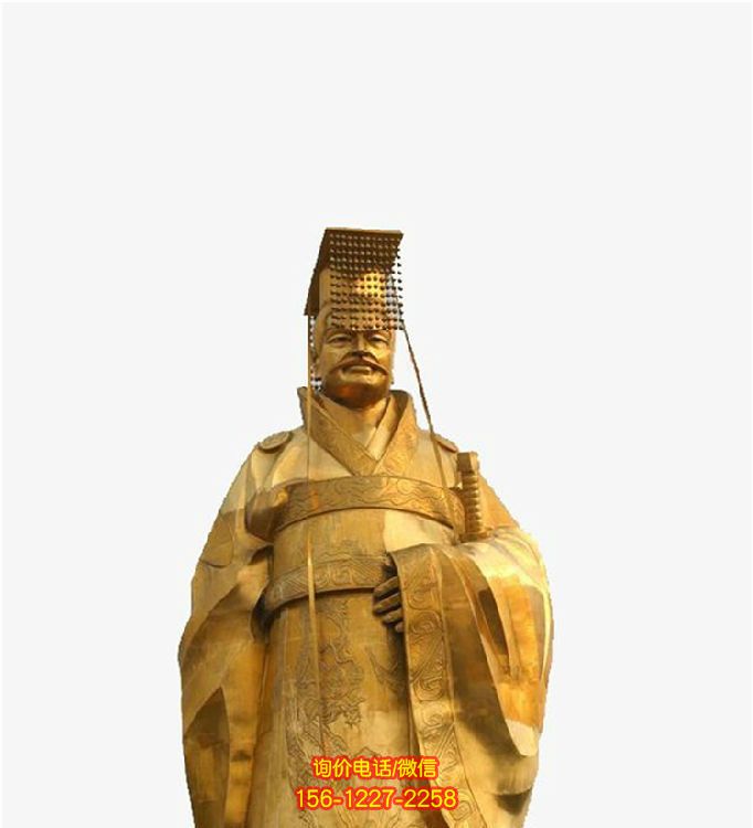 黃銅鑄造雕塑，為景區(qū)廣場(chǎng)增添靈性