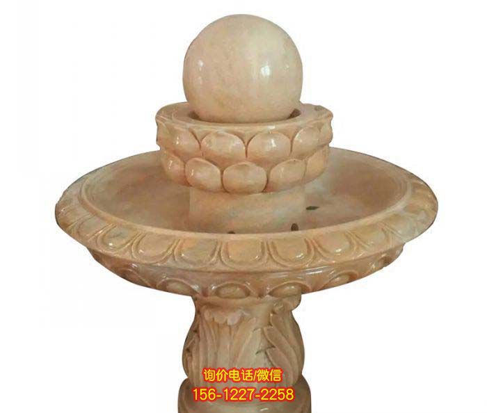 風水球石雕雕塑，裝點庭院室內(nèi)