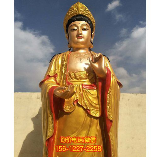 彩繪觀音雕塑，普照寺廟景區(qū)