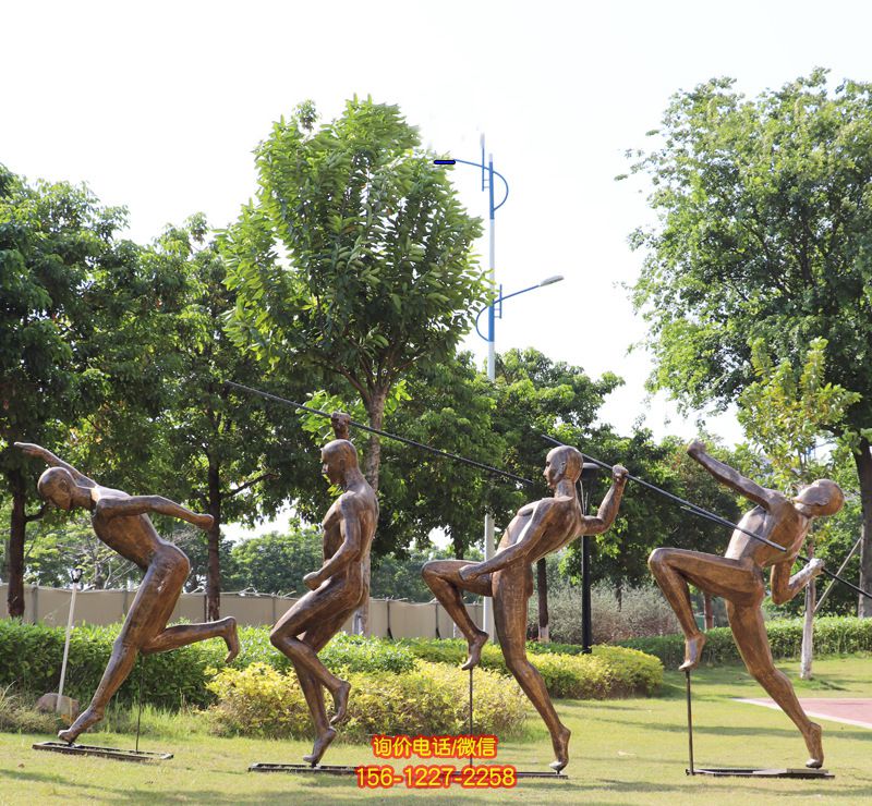 戶外公園林景觀小區(qū)學校體育廣場玻璃鋼抽象跑步運動人物雕塑擺件_989 戶外公園林景觀小區(qū)學校體育廣場玻璃鋼抽象跑步運動人物雕塑擺件_989