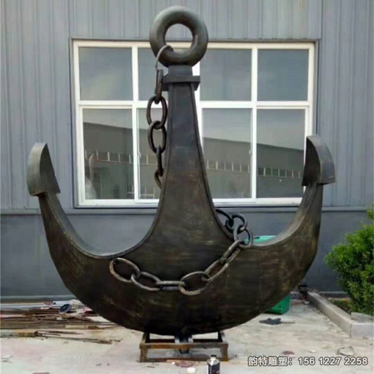 不銹鋼船錨雕塑 是一種古樸而又典雅的藝術(shù)作品 不銹鋼船錨雕塑 是一種古樸而又典雅的藝術(shù)作品